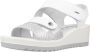 IGI&Co Platform Wedge Heels White Dames - Thumbnail 3