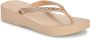 Ipanema Mesh Platform Sandalen voor Vrouwen Beige Dames - Thumbnail 2