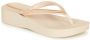 Ipanema Beige Goud Mesh Sleehak Slippers Beige Dames - Thumbnail 2