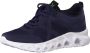 Jana Vegan Dames Sneaker 8 8 23783 28 805 blauw H breedte - Thumbnail 2