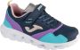 Joma Star Jr 2433 JSTARW2433V voor meisje Marineblauw Sneakers Sportschoenen - Thumbnail 2