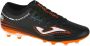 Joma Evolution 2401 FG EVOS2401FG Mannen Zwart Voetbalschoenen - Thumbnail 2