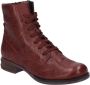 Josef Seibel Sanja 01 Stiefelette für Damen Rot - Thumbnail 2