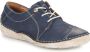 Josef Seibel Dames Brogue Schoenen Blue Dames - Thumbnail 2