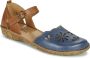 Josef Seibel ROSALIE 04 Platte sandalenDames Sandalen Blauw - Thumbnail 2