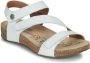 Josef Seibel TONGA 25 Volwassenen Sandalen met hakDames Sandalen Kleur: Wit beige - Thumbnail 2