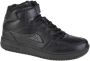 Kappa Bash Mid Fur 242799-1111 Unisex Zwart Sneakers - Thumbnail 12