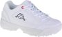 Kappa Rave NC 242782-1010 Vrouwen Wit Sneakers - Thumbnail 3