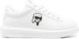 Karl Lagerfeld K Ikonik Kapri Sneakers Vetersluiting Effen Patroon White Heren - Thumbnail 9