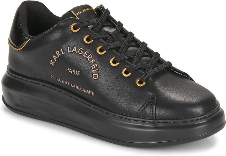 Karl Lagerfeld Lage Sneakers KAPRI Metal Maison Glitter