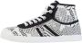 Kawasaki Sneakers News Paper Canvas Boot K202413-ES 1002 White - Thumbnail 2