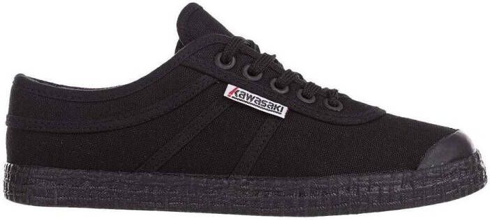 Kawasaki Sneakers Original Teddy Canvas Shoe K204501 1001S Black Solid