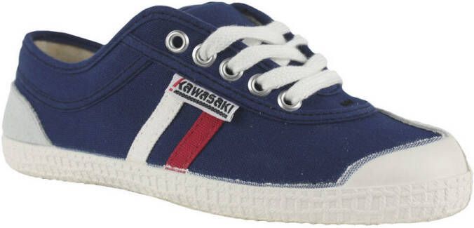 Kawasaki Sneakers Retro 23 Canvas Shoe K23 90W Navy Stripe