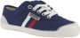 Kawasaki Sneakers Retro 23 Canvas Shoe K23 90W Navy Stripe - Thumbnail 2