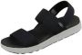 Keen Elle Backstrap Dames Sandalen Black Zwart Gerecyclede PET flessen K1022620 - Thumbnail 6