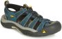 Keen Newport Heren Wandelsandalen Navy Medium Gray Blauw Polyester K1001938 - Thumbnail 4