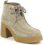 Kickers Lace-up Boots Beige Dames - Thumbnail 2