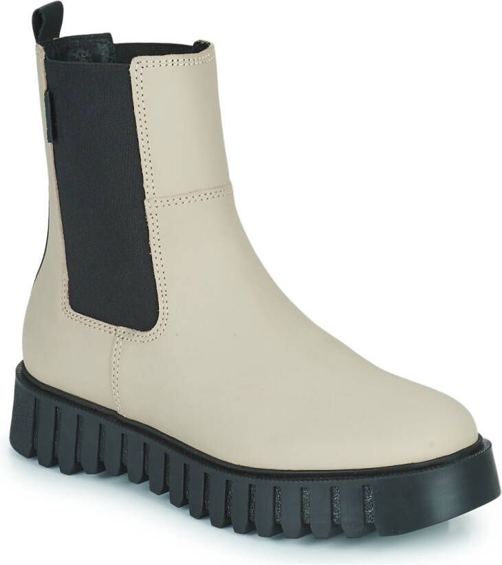 Kickers Kick Favorite Chelsea Boots Beige Dames