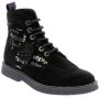 Kickers Legendarische Veterschoenen van Leer Black Dames - Thumbnail 2