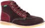 Kickers Kicklegend Lace-up Boots Red Dames - Thumbnail 2