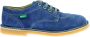 Kickers Stijlvolle Kick Karma Derby Schoenen Blue Heren - Thumbnail 2