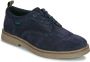 Kickers Stijlvolle Leren Derby Schoenen Blue Heren - Thumbnail 2