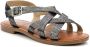 Kickers Comfort Leren Sandalen Kick Diana Gray Dames - Thumbnail 2