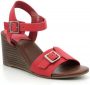 Kickers Wedges Kick Vodou Red Dames - Thumbnail 2