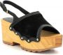 Kickers Kick Wedges Wood Black Dames - Thumbnail 2