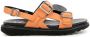 Kickers Flat Sandals Oranje Dames - Thumbnail 8