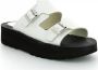 Kickers Kick Hot Sliders White Dames - Thumbnail 2