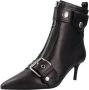 Kurt Geiger London Hackney Kitten Boot Enkellaarsjes Enkelboots met rits Dames Zwart - Thumbnail 3