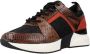 La strada Stijlvolle Vetersneakers Brown Dames - Thumbnail 3