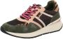 La Strada Groene sneaker met roze details dames - Thumbnail 2