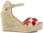 Castañer Geborduurde sleehak espadrilles Multicolor Dames - Thumbnail 2