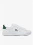 Lacoste Witte sportieve leren sneakers White Heren - Thumbnail 10