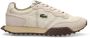 Lacoste Stijlvolle Heren Casual Sneakers Beige Heren - Thumbnail 3