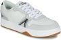 Lacoste L001 0722 2 Sma Wht Blk Schoenmaat 46 1 2 Sneakers 43SMA0075 - Thumbnail 4