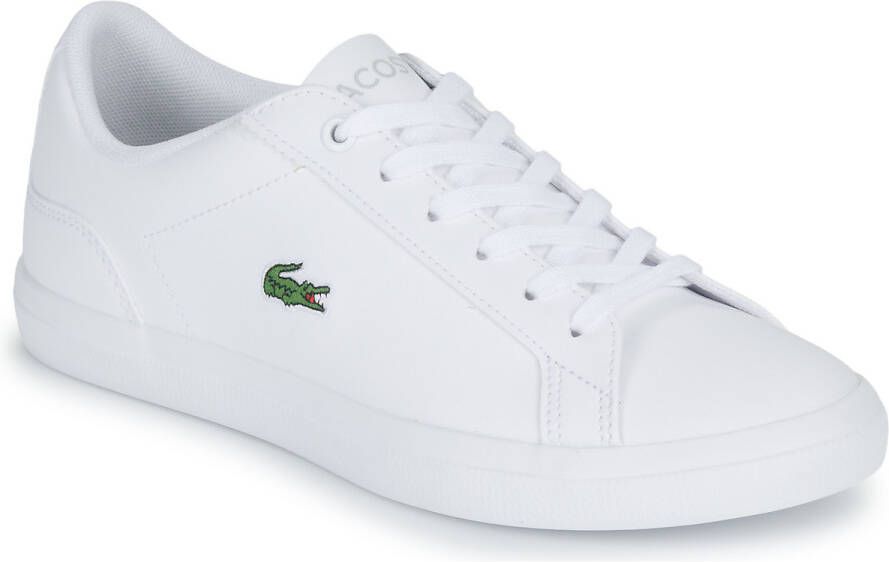 Lacoste Lerond Bl 21 1 Cuj (gs) Basketball Schoenen white white maat: 36 beschikbare maaten:35 36 37 38 39