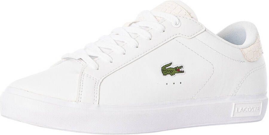 Lacoste Lage Sneakers Powercourt 1121 1 SMA lederen sneakers