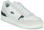 Lacoste T Clip Lagoon Green Paon White Cobalt Schoenmaat 42 1 2 Sneakers 40SMA0013 - Thumbnail 2