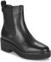 Lauren Ralph Lauren Chelsea boots van leer met treklus model 'ADRIANNA' - Thumbnail 2