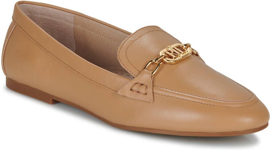 Lauren Ralph Lauren Loafers & ballerina schoenen Averi Flats Casual in beige