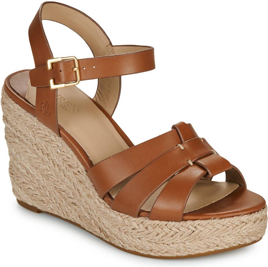 Lauren Ralph Lauren Sandaal 'SOFFIA ESPDR-ESPADRILLES-WEDGE'