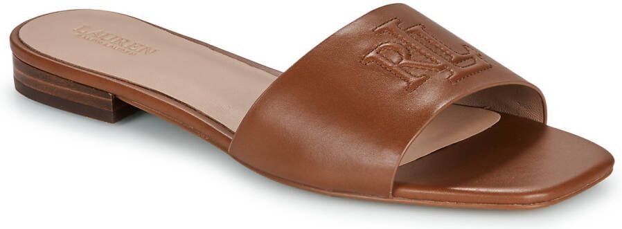 Lauren Ralph Lauren Slippers met labelstitching model 'EVERLEY'