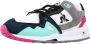 Le Coq Sportif Sneakers 2210325 OPTICAL WHITE FUCHSIA PURPLE - Thumbnail 3