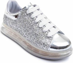 Leindia 83147 Groen - Schoenen Lage sneakers Dames € 39,99