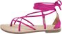 Les Tropeziennes Fuchsia Sandalen Djoya Model Ss24 Collectie Pink Dames - Thumbnail 2