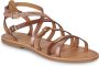 Les Tropeziennes Platte Sandalen met Gespsluiting Brown Dames - Thumbnail 3