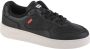 Levi's Glide 235200-713-59 Mannen Zwart Sneakers - Thumbnail 2